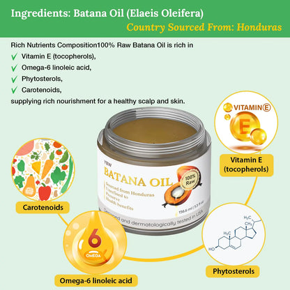 Raw Batana Oil - Unrefined and Organic